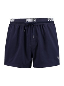 Puma, PUMA Badeshorts, mit elastischem Logobund, PUMA Herren Badeshort dunkelblau | L