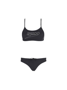SPEEDO, SPEEDO Damen Bikini Endurance Logo grau | 40