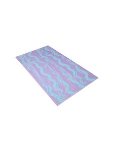 Vossen, VOSSEN Badetuch Coast Lines 100x180cm lila