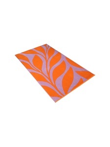 Vossen, VOSSEN Badetuch Ocean Leaf 100x180cm orange