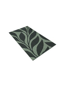 Vossen, VOSSEN Badetuch Ocean Leaf 100x180cm dunkelgrün