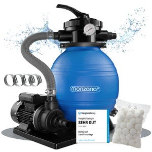 Deuba®, Deuba Sandfilteranlage 10.200L/h inkl. Filterbälle, 