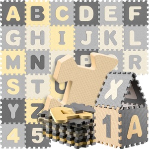 Spielwerk, Puzzlematte 86-tlg. Grau, Puzzlematte 86-tlg Grau