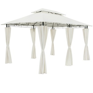 Casaria, Casaria Pavillon Topas Beige 3x4m UV-Schutz 50+