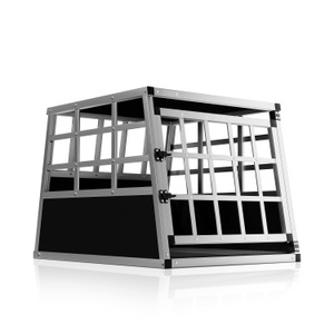 CADOCA, CADOCA Hundetransportbox M 70x54x51cm Alu, Hundetransportbox M Alu 70x54x51cm