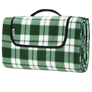 Detex, Picknickdecke Karo/Grün 2x2m, 