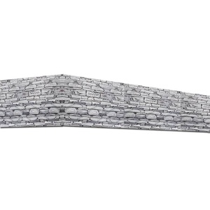 Deuba®, Deuba Sichtschutz für Balkon/Gartenzaun Stein 5m, Sichtschutz für Balkon/Gartenzaun Stein 5m