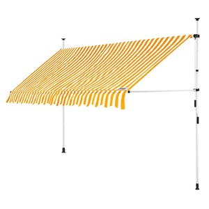 Detex, Detex Klemmmarkise Gelb/Weiß 350cm, Klemmmarkise Gelb/Weiß 350cm