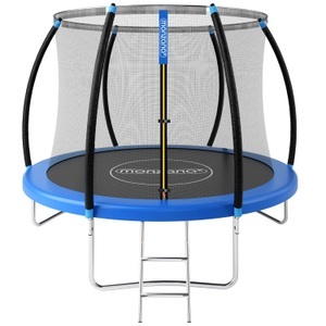 Monzana ®, Trampolin Ø244cm Sicherheitsnetz innen TÜV GS, Trampolin Ø244cm Sicherheitsnetz innen TÜV GS