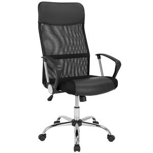 Casaria, Casaria Bürostuhl Schreibtischstuhl Chefsessel mit Netz Schwarz, Bürostuhl Deluxe Schwarz mit Netz