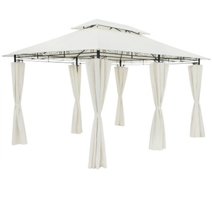 Casaria, Casaria Pavillon Topas Beige 3x4m UV-Schutz 50+, 