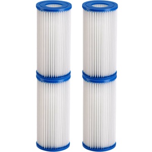 Monzana ®, Filterkartusche 4er-Set Blau 20,5x10,5cm, Filterkartusche 4er-Set Blau 20,5x10,5cm