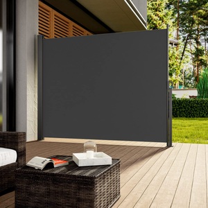 Casaria, Seitenmarkise Nosara Anthrazit 160x300m ausziehbar, Seitenmarkise Nosara Anthrazit 160x300cm ausziehbar