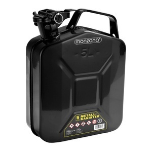 Monzana ®, Metallkanister Schwarz 5 Liter