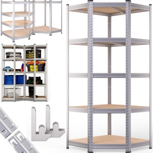 Monzana ®, Monzana ® Schwerlasteckregal 180x70x40cm verzinkt 875kg, Schwerlasteckregal 180x70x40cm verzinkt 875kg