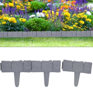 Deuba®, Deuba® Beeteinfassung 5er-Set Granitoptik 12,5m, 