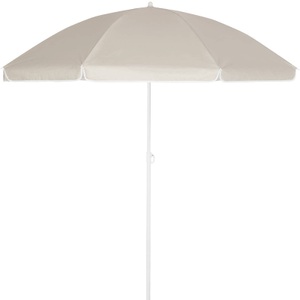 Kingsleeve, Kingsleeve Sonnenschirm Cyprus Beige 180cm Neigefunktion, Sonnenschirm Cyprus Beige 180cm UV-Schutz 50+ Neigefunktion