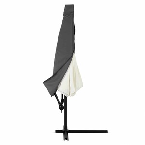 Kingsleeve, Abdeckung Ampelschirm Anthrazit 3,5m Reißverschluss, Abdeckung Ampelschirm Anthrazit 3,5m Reißverschluss