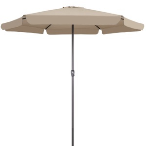 Detex, Detex Sonnenschirm Taupe Ø330cm mit Kurbel
