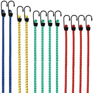 Deuba®, Deuba 12x Spanngummi Gepäckgummi Expander 95cm x 8 mm Ø, Spanngummi 12er-Set Expander 95cm