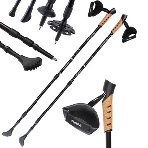 Deuba®, Deuba Sportana Nordic Walking Stöcke - grau, Sportana Nordic Walking Stöcke Grau