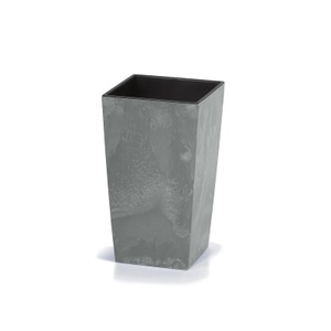 Markenartikel, Markenartikel Blumentopf Betonoptik Grau 26L, Blumentopf Betonoptik Grau 26L