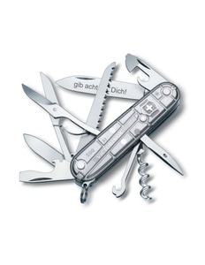 Victorinox Schweiz, Huntsman Victorinox Schweiz Taschenmesser (grau, 91 mm), Victorinox Huntsman - Grau - 91 mm