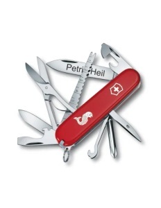 Victorinox Schweiz, Fisherman Victorinox Schweiz Taschenmesser (rot, 91 mm), Victorinox Offiziersmesser Fisherman