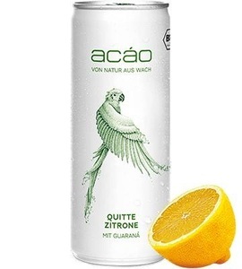 acoa GmbH, ACAO Smart Drink BIO QUITTA - ZITRONE 250 ml Deutschland, acáo Quitte-Zitrone Früchte Energy-Drink 250ml