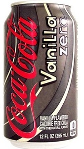 Coca-Cola Company, Coca Cola Vanilla ZERO 355 ml USA, Coca Cola Vanilla Zero USA 355ml