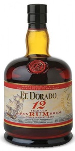 Demerara Distillers Ltd., EL DORADO Rum 12 Years 70 cl / 40 % Guyana, 12 years 12 years