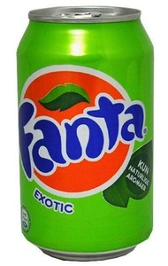 Fanta, Fanta Exotic 330 ml Dänemark, Fanta Exotic 330ml