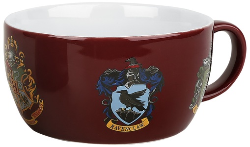 HARRY POTTER, Harry Potter Crests Frühstücksset Mehrfarbig, Abystyle - Harry Potter Gift Set Colazione: Tazza/Ciotola Crests