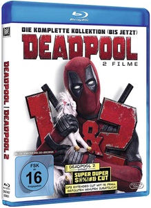 undefined, Deadpool - Die komplette Kollektion (bis jetzt), 2 Blu-ray, Deadpool 1+2 (DE)