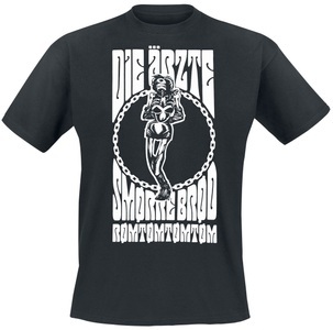 Die Ärzte, Die Ärzte Smörre Bröd T-Shirt schwarz, 