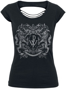 Powerwolf, Powerwolf Crest Girl-Shirt schwarz, 