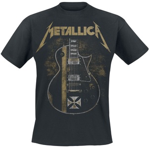 Metallica, Metallica Hetfield Iron Cross Guitar T-Shirt schwarz, 