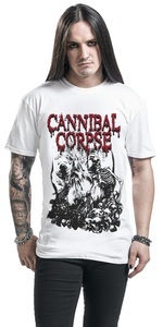 undefined, Pile Of Skulls (White) T-Shirt XL, 