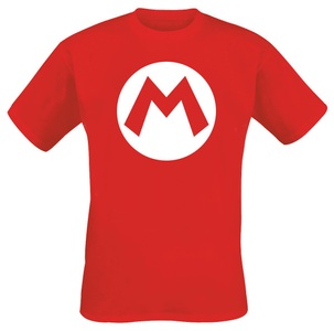 Super Mario, Super Mario Yoshi T-Shirt blau, Heroes - T-shirt Super Mario M, für Herren, Rot Bunt, Größe M
