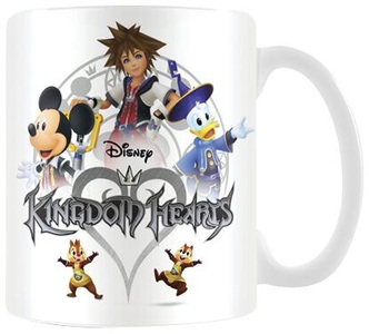Kingdom Hearts, Kingdom Hearts Logo Tasse Mehrfarbig, 