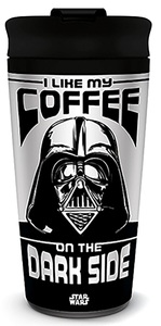 Star wars, Star Wars I Like My Coffee On The Dark Side Kaffee-Becher Standard, Pyramid Reisebecher Star Wars