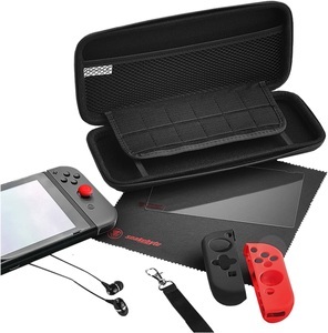 SNAKEBYTE, Snakebyte Starter:Kit Pro - Zubehör Set (Schwarz/Rot), 