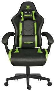 SNAKEBYTE, SNAKEBYTE EVO - Gaming Stuhl (Schwarz/Grün), 