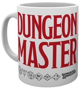 Dungeons and Dragons, Dungeons and Dragons Dungeon Master Tasse weiß, GB Eye - Becher Subli Dungeons & Dragons Dungeon Master, 32 cl, Weiss