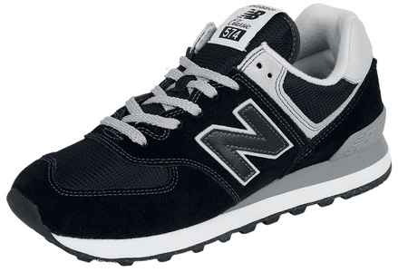 undefined, New Balance 574 Green Leaf Evergreen Sneaker schwarz, 