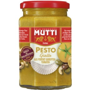 Mutti, Mutti Pesto Giallo 180G