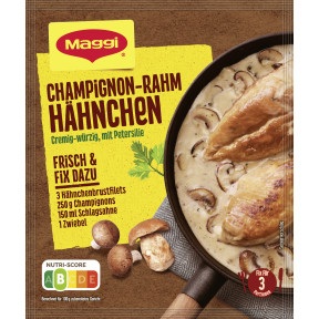 Maggi, Maggi Idee für Champignon-Rahm Hähnchen 36 g