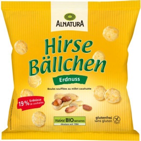 Alnatura, Alnatura Bio Hirse Bällchen Erdnuss 75G
