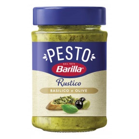 Barilla, Barilla Pesto Rustico Basilico e Olive 200G