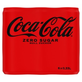 Coca-Cola, Coca-Cola Zero Sugar 6x 0,33L